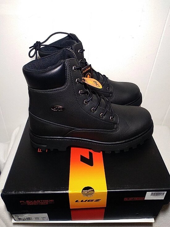 Lugz Men\'s Sz 9.5 MEMPHGD-001 Flexastride Work Boots Slip And Water Resistant main image 11